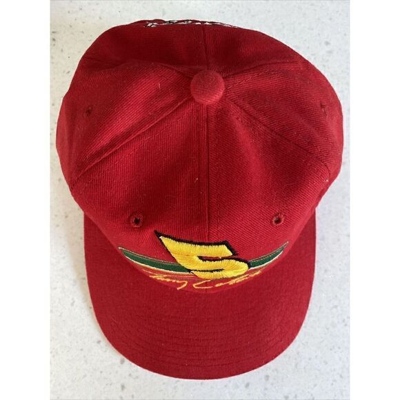 Vintage Terry Labonte Nascar Snapback Hat Kelloggs Corn Flakes Nutmeg Advert - Picture 6 of 8